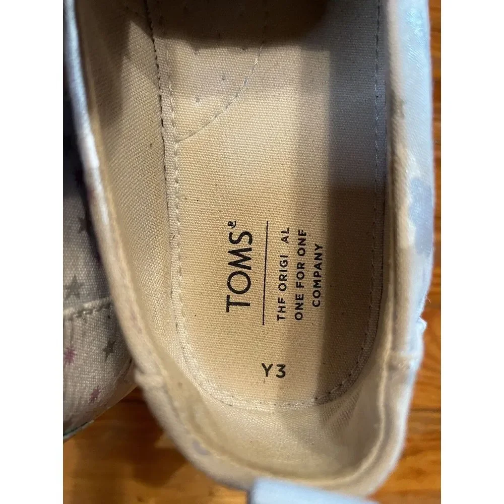 Toms Arctic Ice Foil Starry Sky Print Girls Size‎ 3